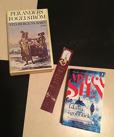 Böckerna Vita bergens barn och Iskalla ögonblick