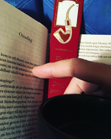 Läsning kapitel Onsdag och kaffe på sängen