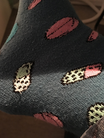 Piller på strumporna