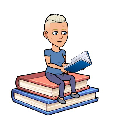 BitmojiTofflan på bokhög BitmojiTofflan på bokhög