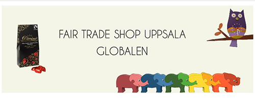 Globalen fair trade shop Uppsala