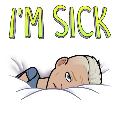 Bitmoji Im sick Bitmoji Im sick