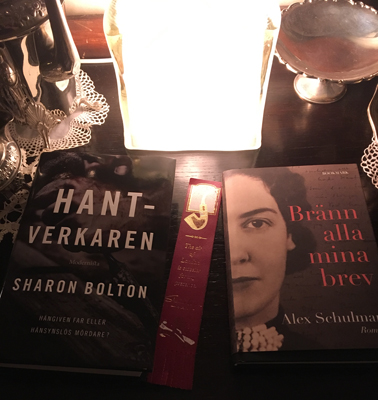 Böckerna Hantverkaren och Bränn alla mina brev