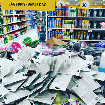 Dollar Store interiör