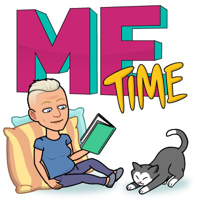 Me time bitmoji