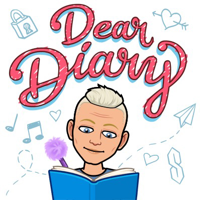 Bitmoji jag Dear diary