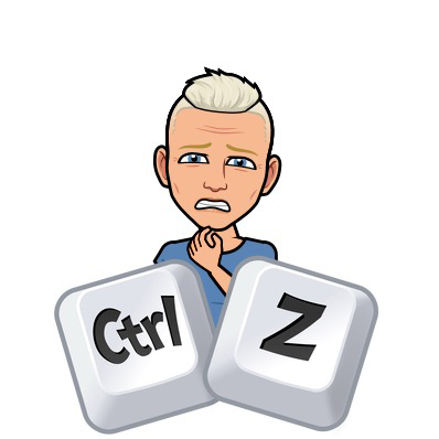 Ctrl z bitmoji jag