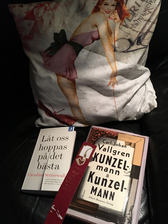 Böckerna Låt oss hoppas på det bästa och Kunzelmann och Kunzelmann