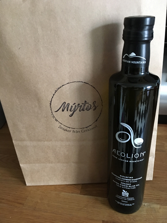 Olivolja från Myrtos