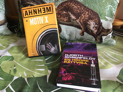 Böckerna Motiv X och En högre rättvisa