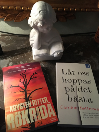 Böckerna Rökridå och Låt oss hoppas på det bästa