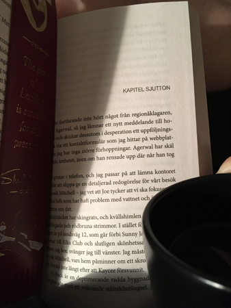 Kapitel 17 och kaffe på sängen