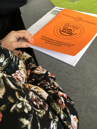 Årsstämma i Tunakolonin handlingar Årsstämma i Tunakolonin handlingar