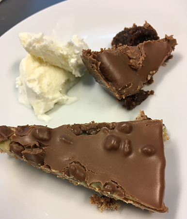 Daimtårta och kladdkaka