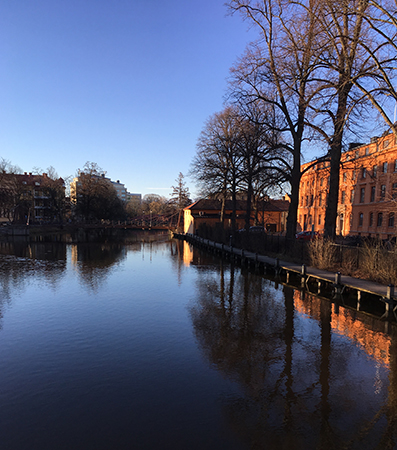 Fyrisån vid S:t Olofsbron