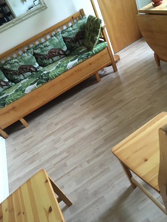 Djungelrummet utan matta