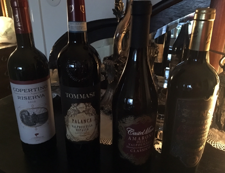 Fyra röda italienare