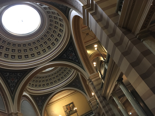 Taket i Universitetshuset