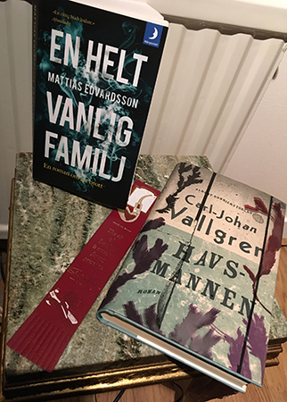 Böckerna En helt vanlig familj och Havsmannen