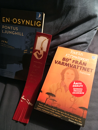 Böckerna En osynlig och 80 grader från varmvattnet