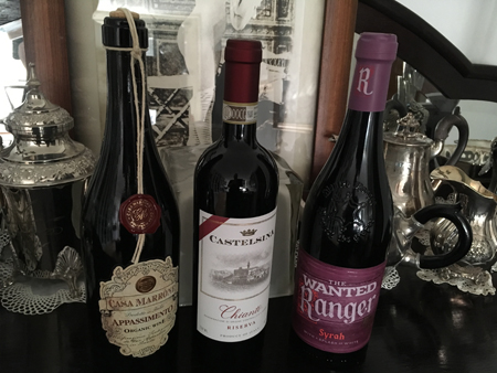 Castelsina Chianti riserva Ca Marrone Appassimento The Wanted ranger