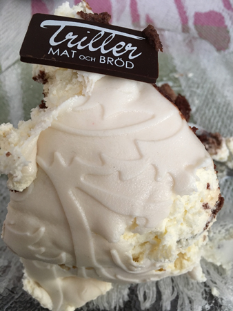 Trillertårta sista biten