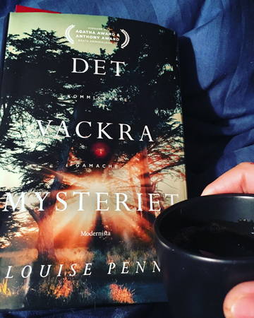 Boken Det vackra mysteriet och kaffe på sängen