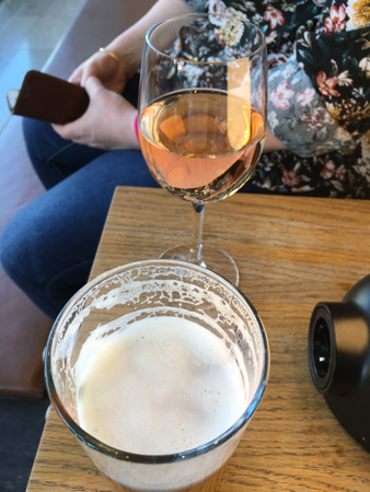 Öl och rosé