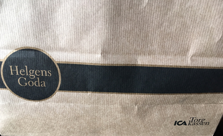 Påse Helgens goda från ICA Torgkassen