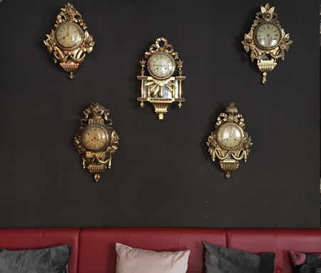 Morfarsklockor hos Borgmästarn