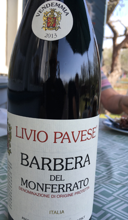 Livio Pavese Barbera del Monferrato 2013