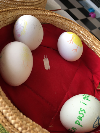 Målade ägg