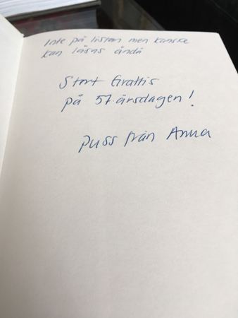 Puss från Anna i boken