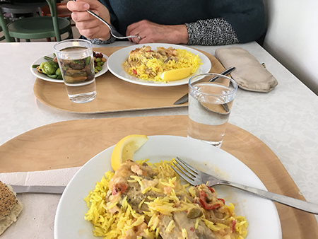 Fisklunch med Lisbeth