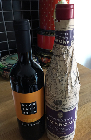 Domini Veneti Amarone och Brancaia Tre