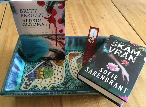 Böckerna Aldrig glömma och Skamvrån