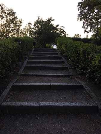 Trappa i Höganäsparken