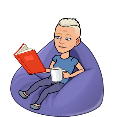 Bitmoji Tofflan läser