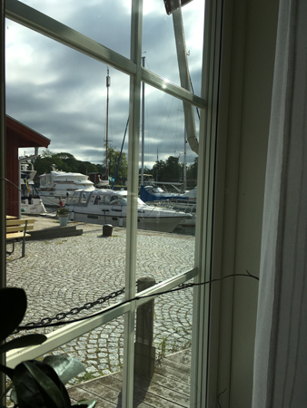 Båtar i Motala hamn