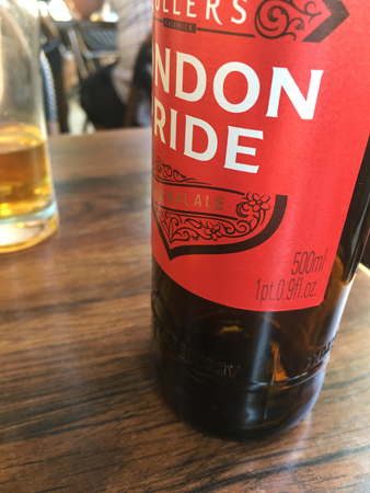 London Pride på Churchill Arms