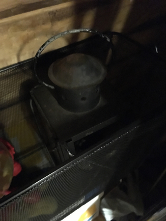 Antik stallykta i mammas rollatorkorg