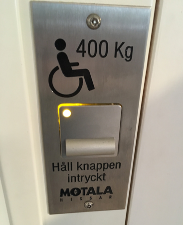 Hiss 400 kg Motala Hiss 400 kg Motala