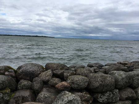 Vättern i Vadstena