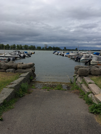 Småbåtshamnen i Vadstena