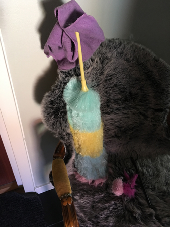 Dammvippa och dammtrasa