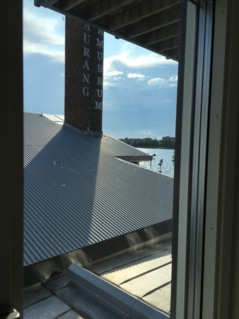 Utsikt från ena hotellfönstret