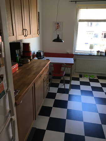 Köket vänster sida