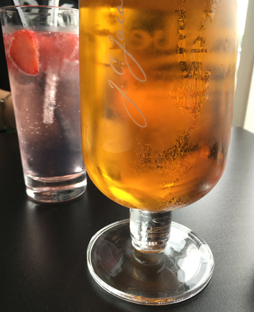 Raspberry GT och en öl