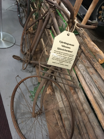 Fjärdingsman Nilssons rostiga cykel