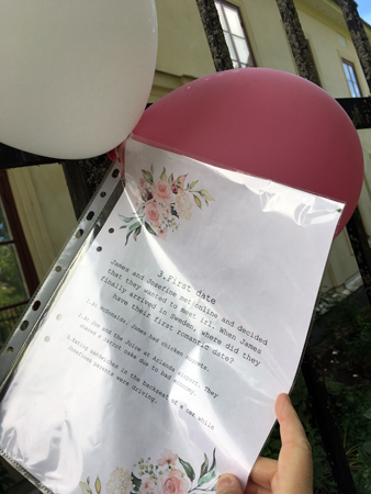 Fråga om James och Josefines First date